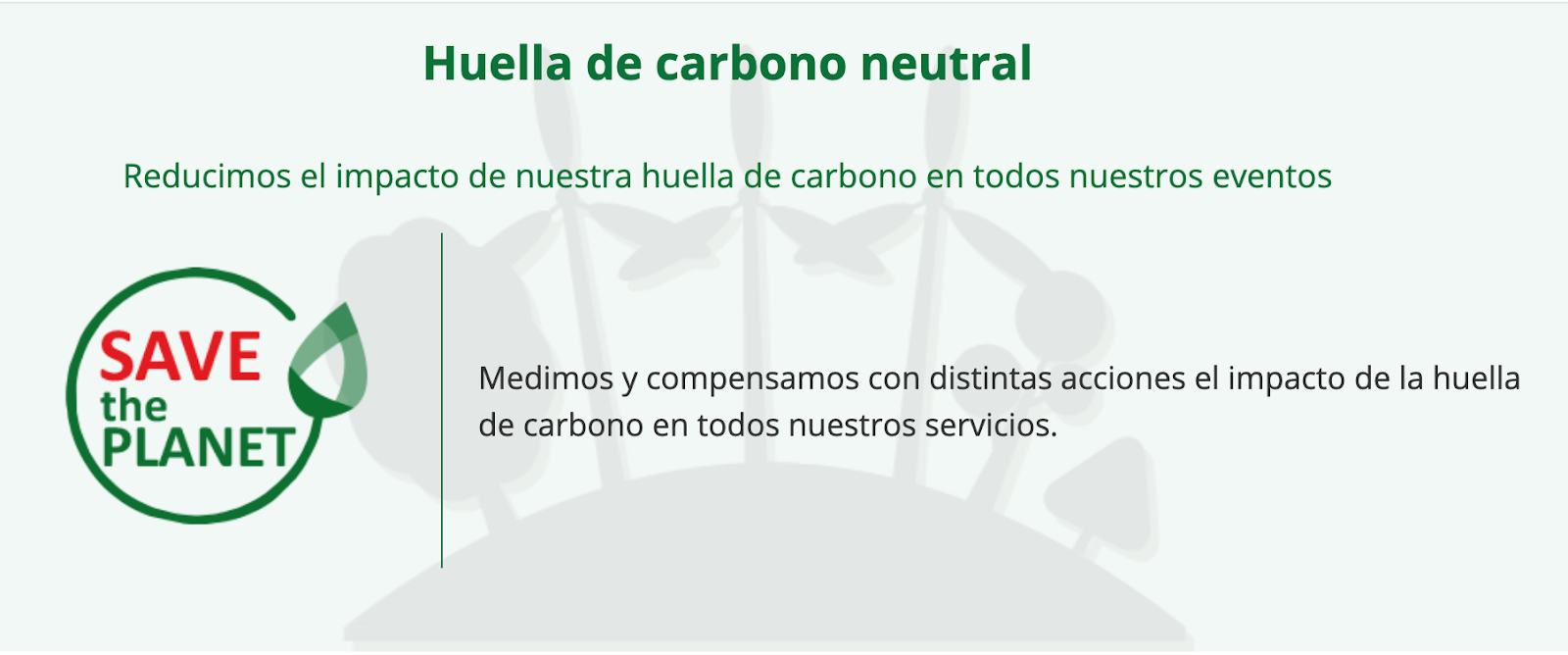 certificado catering sostenible