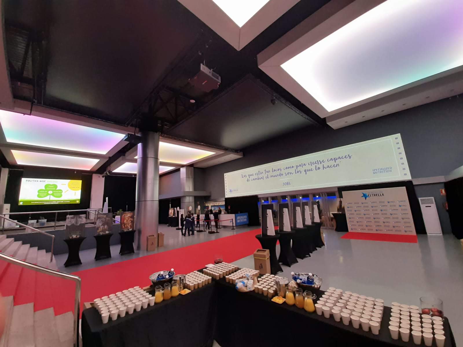 evento mice catering teatro goya