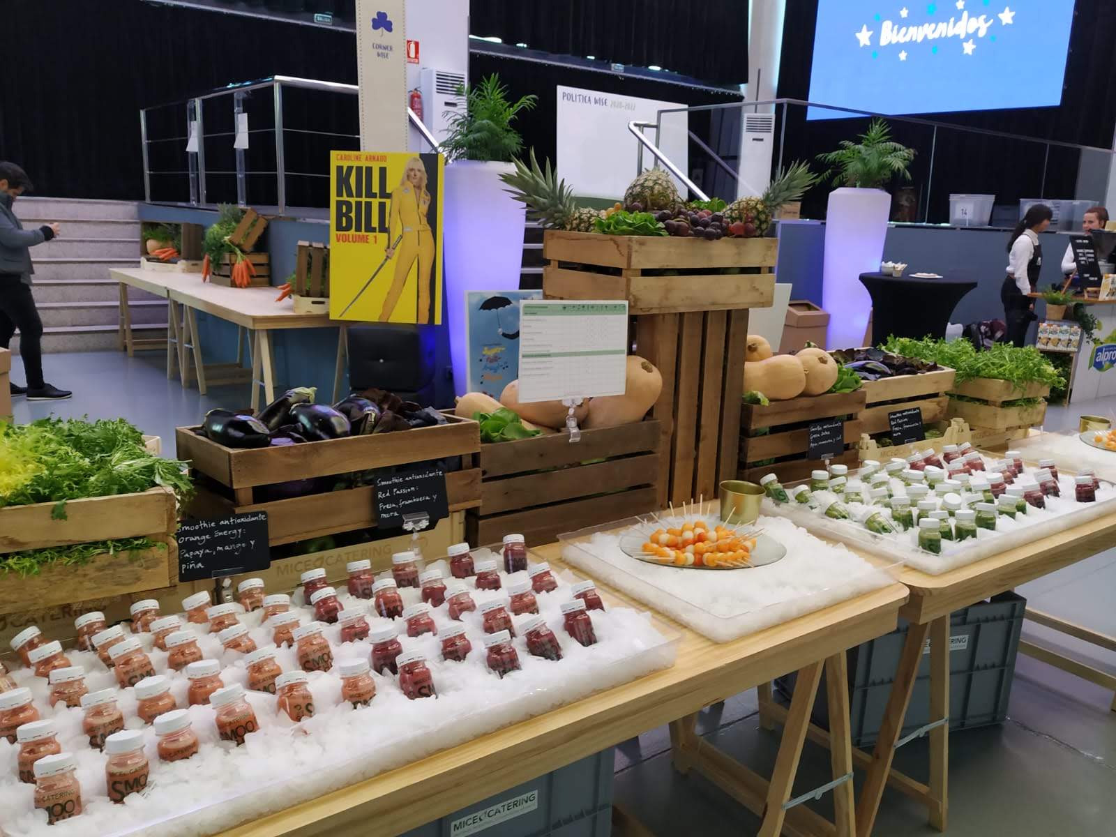 evento mice catering teatro goya