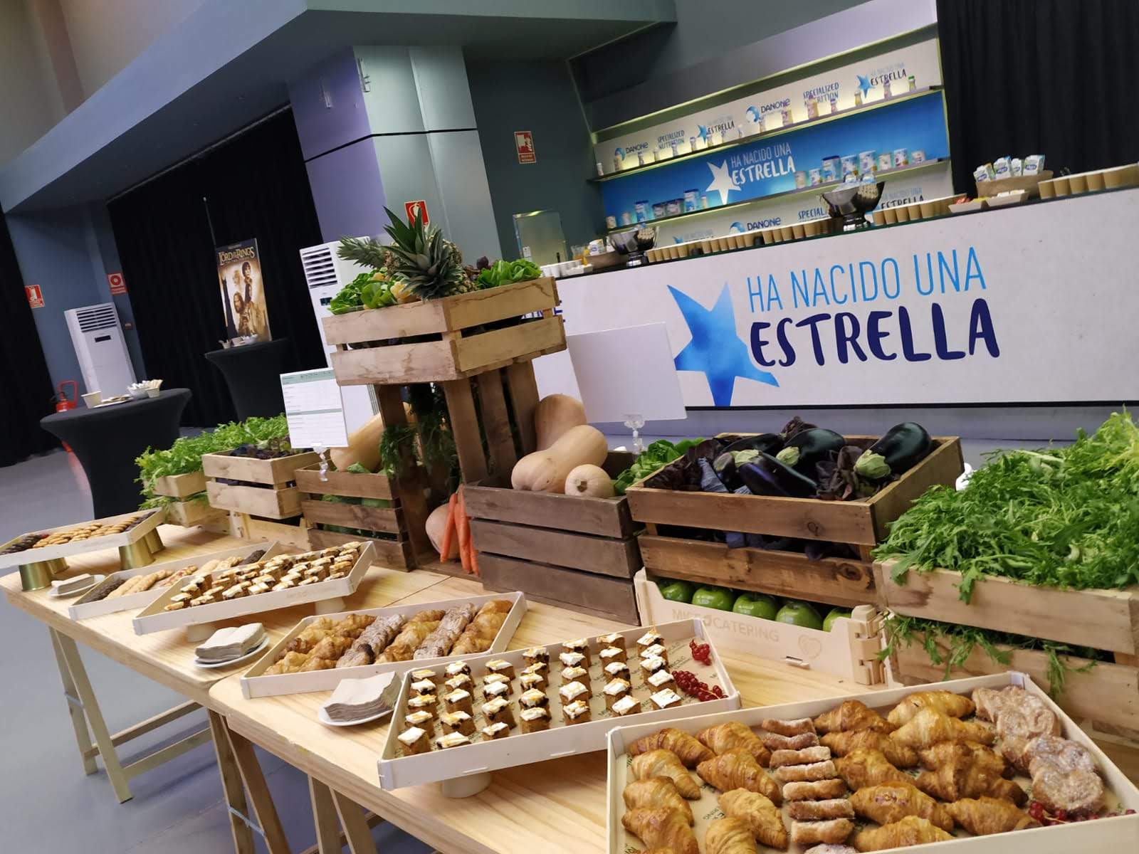 evento mice catering teatro goya