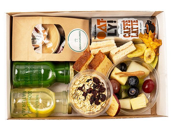 caja desayuno