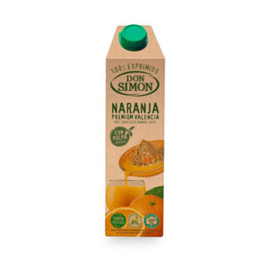 Brick de zumo de naranja (1L)