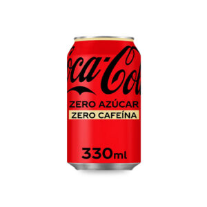 Pack 24u. Coca-Cola Zero-Zero 33cl lata