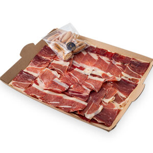 Jamón ibérico con picos gourmet (360 gr. aprox.)