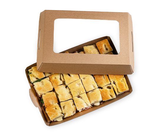 Mini focaccia Tradicional (Bandeja de 24uds) - Imagen 2