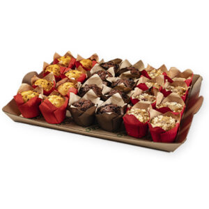 Surtido de mini muffins (Bandeja de 24uds)
