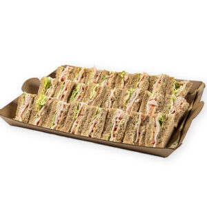 Mini sándwich de pavo con mostaza y miel (Bandeja de 24uds)
