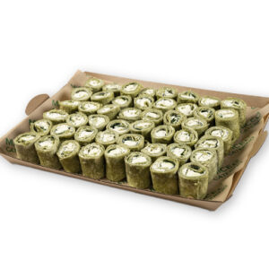 Mini Wraps de queso azul y nueces (bandeja de 48 uds)