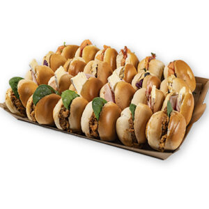 Surtido de mini bagels (Bandeja de 24uds)