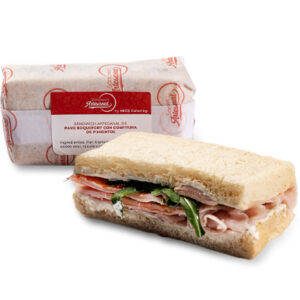 Sándwich artesanal de pavo roquefort (bandeja de 12uds)