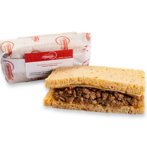 Sándwich artesanal de pollo teriyaki (bandeja de 12uds)
