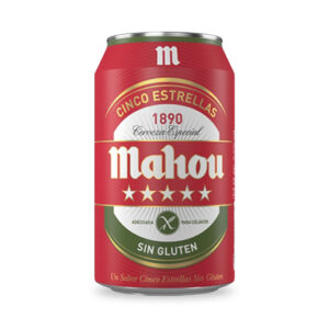 Mahou sin gluten 33cl lata
